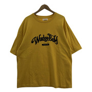 WudgeBoy/ロゴ刺繍/Tシャツ/イエロー