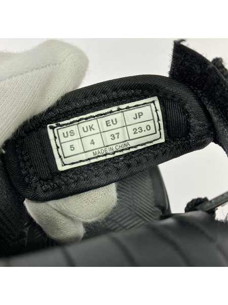 MURUA ソノ他 ×SHAKA 2WAYキルトチャンキーサンダル 黒 (23.0)