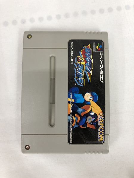 ＳＦ　ロックマン＆フォルテ　※説明書欠品 箱破れ