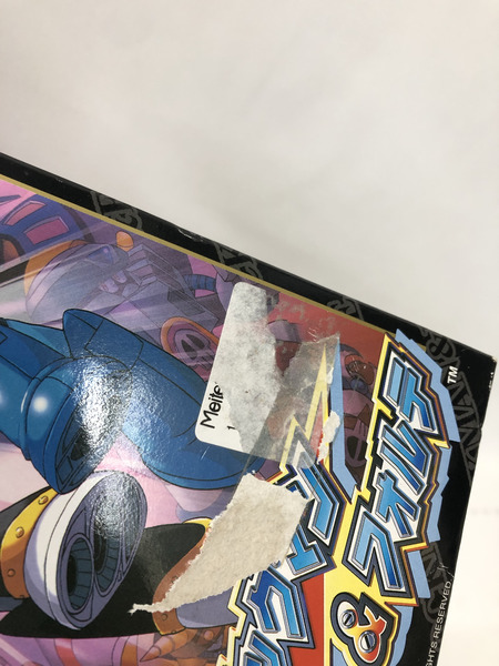 ＳＦ　ロックマン＆フォルテ　※説明書欠品 箱破れ