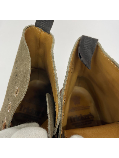 Tricker's カントリーブーツ スウェード 9 ベージュ M5634