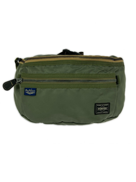 PORTER ボディバッグ ×Buzz Rickson’s ヘビーナイロンツイルボディバッグ