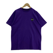 F.C.R.B. 23AW 50 LETTERED EMBLEM TEE PURPLE