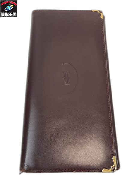 Cartier カルティエ マストライン 札入れ 長財布 