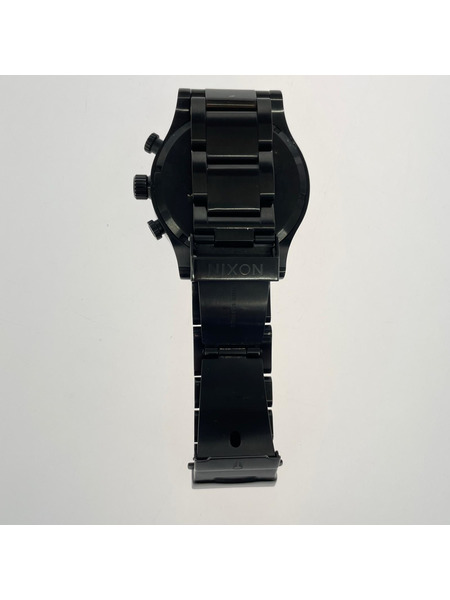 NIXON メンズ時計 THE 51-30 QZ 腕時計 黒