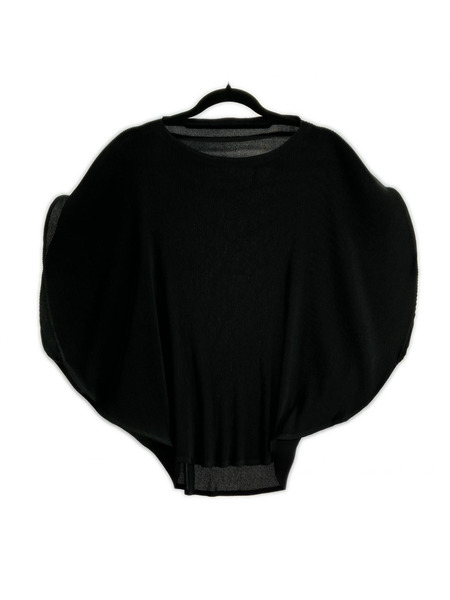 PLEATS PLEASE タンクトップ バルーン 円形 プリーツ 黒 (-)