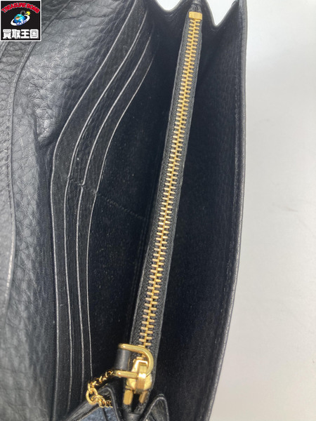 PRADA プラダ 1MH132 長財布 ロングウォレット ブラック 黒