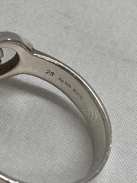 GUCCI インターロッキングリング #25
