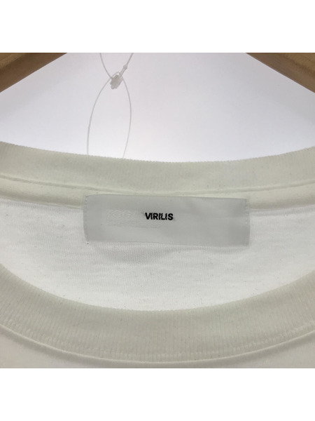 TOGA(VIRILIS）ポケットTシャツ (-) 白