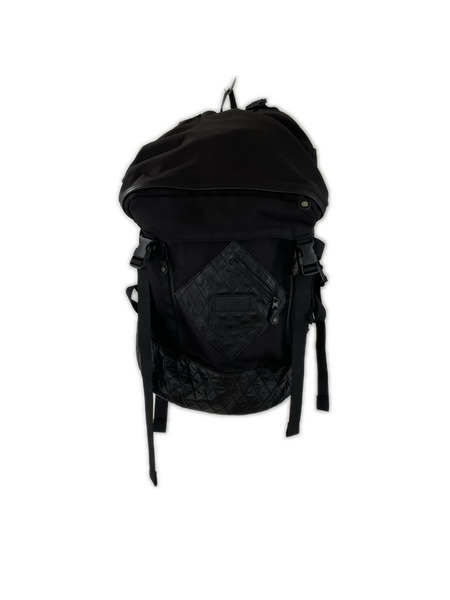 RUDE GALLERY リュックサック・バックパック BLACK REBEL 黒 切替