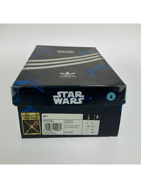 adidas スニーカー ×STAR WARS Superstar 2 Black 26.5cm