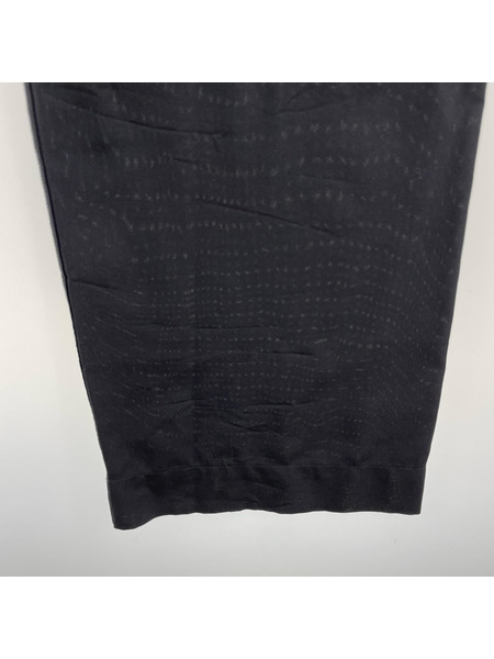 MAISON MARGIELA 24AW シルクオーバーパンツ 44 黒 SI1KA0003 S60345