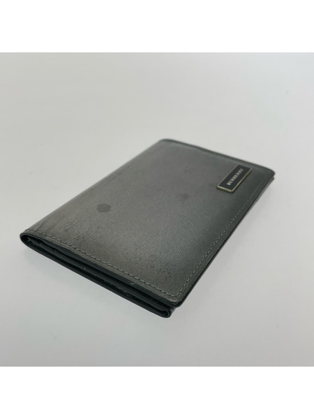 BURBERRY カードケース 二ツ折リ グレー