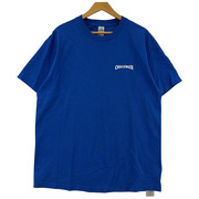 CHALLENGER/バックプリントTee/L/BLU
