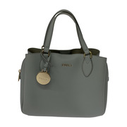 FURLA ショルダーバッグ ミネルヴァSサッチェル ライトグレー