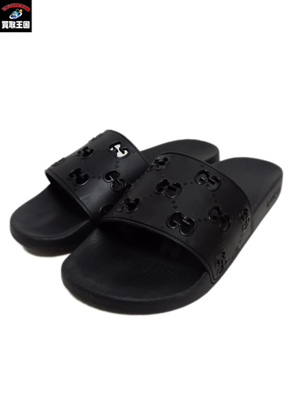 GUCCI/ラバー GG シャワーサンダル 575957 ブラック｜商品番号