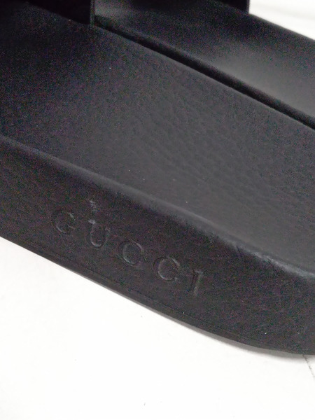 GUCCI/ラバー GG シャワーサンダル 575957 ブラック