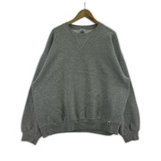 RUSSEL ATHLETIC スウェット・トレーナー 前Vスウェット GRY (XL)