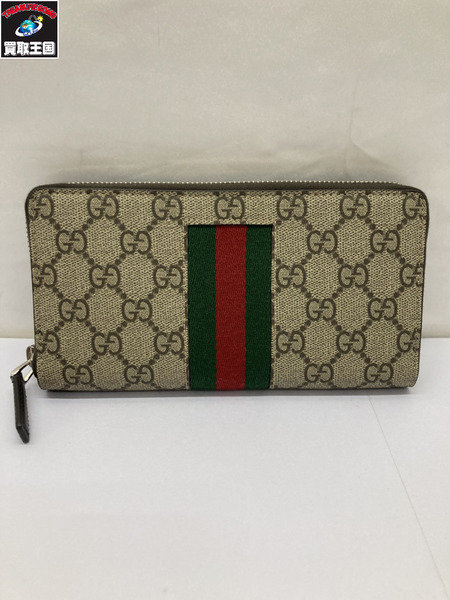GUCCI GGスプリーム 長財布[値下]