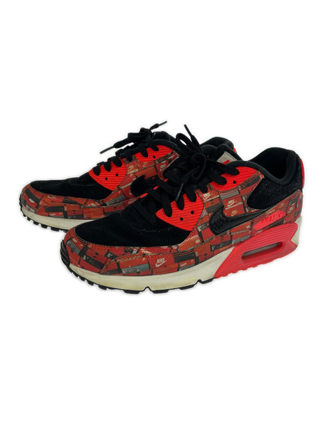 NIKE スニーカー NIKE ×atmos AIR MAX 90 PRNT 27cm スニーカー