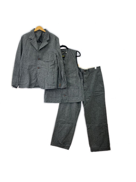 セットアップ ATTRACTIONS DAPPER'S 3P グレー