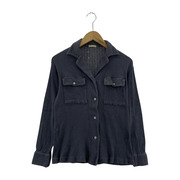 COMME des GARCONS 70s~ 最初期 デザインニットシャツ - ネイビー