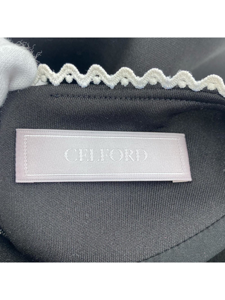 長袖ワンピース CELFORD ワンピース ブラック