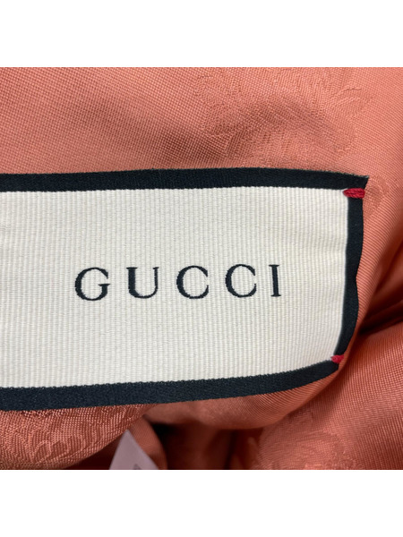 GUCCI ベルベットダブルブレストテーラードジャケット