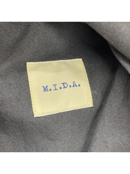 M.I.D.A 20SS ハンティングジャケット M201209 ブラック 44
