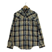old himalaya check western shirts M
