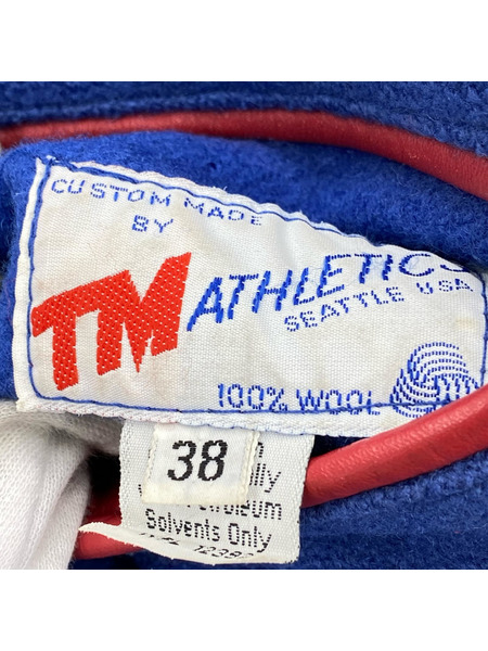 OLD・VINTAGE ジャケット K.MADRID ウール 袖レザー