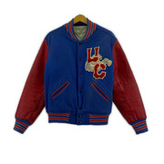 OLD・VINTAGE ジャケット K.MADRID ウール 袖レザー