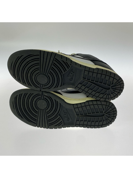 NIKE スニーカー DUNK LOW PREMIUM 黒白 28cm