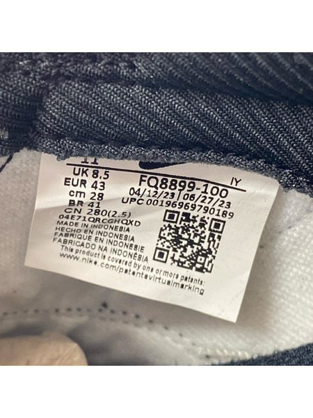 NIKE スニーカー DUNK LOW PREMIUM 黒白 28cm