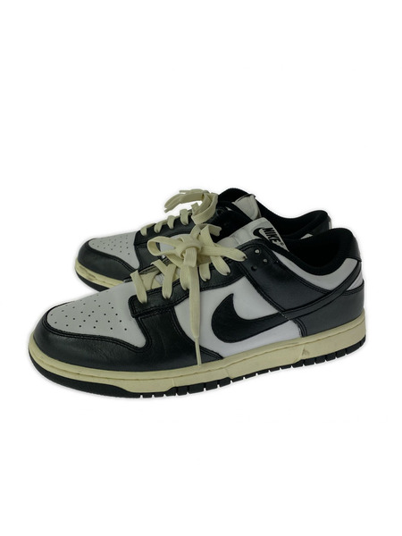 NIKE スニーカー DUNK LOW PREMIUM 黒白 28cm