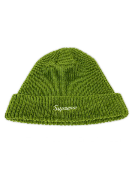 Supreme 22SS loose gauge beanie ライトグリーン