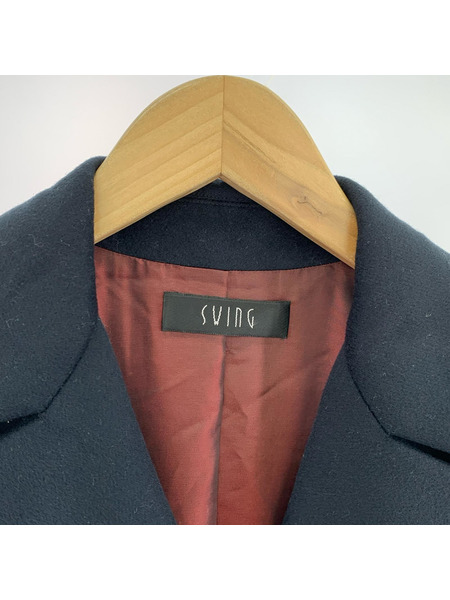 ソノ他 SWING カシミヤコート BLK 40[値下]