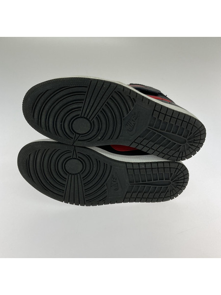 NIKE スニーカー Air Jordan 1 High Flyease Black/Red/Grey