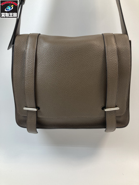 HERMES エルメス スティーブカポラル27 ショルダーバック レザー
