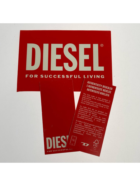 DIESEL 長財布 レザーラウンドファスナー