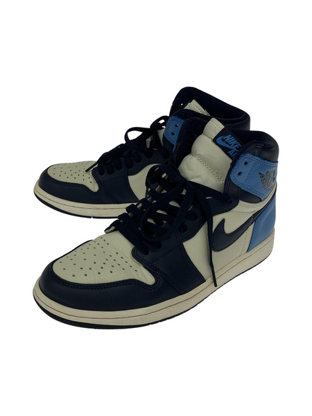 NIKE AIR JORDAN 1 RETRO HIGH OG Obsidian 28.0cm 555088-140[値下]