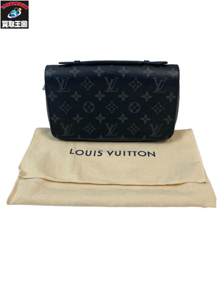 LOUIS VUITTON LV M61698 ジッピーXL モノグラムエクリプス ルイヴィトン 