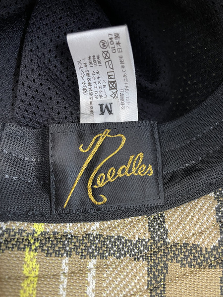 Needles BERMUDA HAT  バケットハット ベージュ イエロー系 GL047