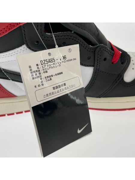 NIKE スニーカー AIR JORDAN 1 RETRO HIGH OG(27.5)[値下]