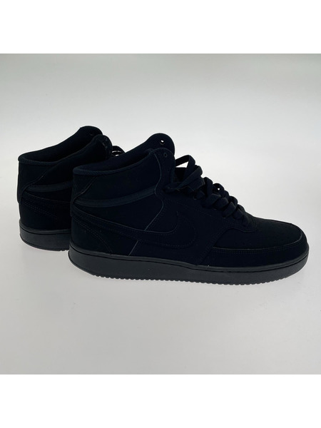 NIKE スニーカー Court Vision Mid BLK 27.0cm