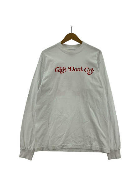 長袖Tシャツ・カットソー Girls don't BUTTERFLY プリントロンTee[値下]