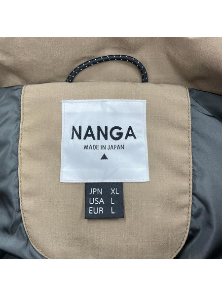 NANGA ダウンジャケット オーロラダウンジャケット (XL) ベージュ