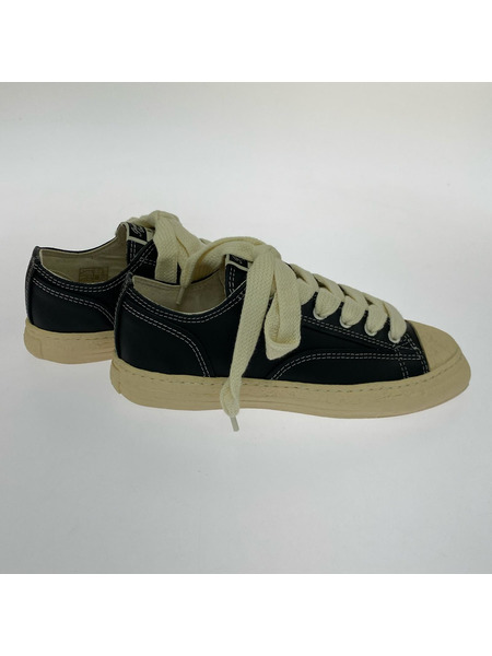 MIHARA YASUHIRO×General Scale TRENT レザーロートップスニーカー 41 ブラック