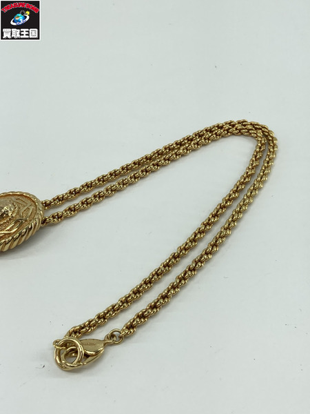 DIOR 大判ブローチ ネックレス