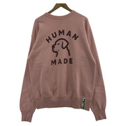 HUMAN MADE 2022 DOG CREWNECK SWEATSHIRT ドッグスウェット XL ピンク